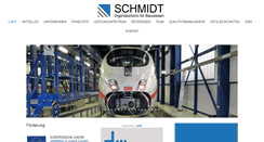 Desktop Screenshot of bauing-schmidt.de